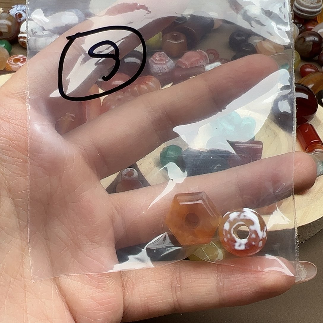 *****玛瑙/玉髓合金珠宝半成品
