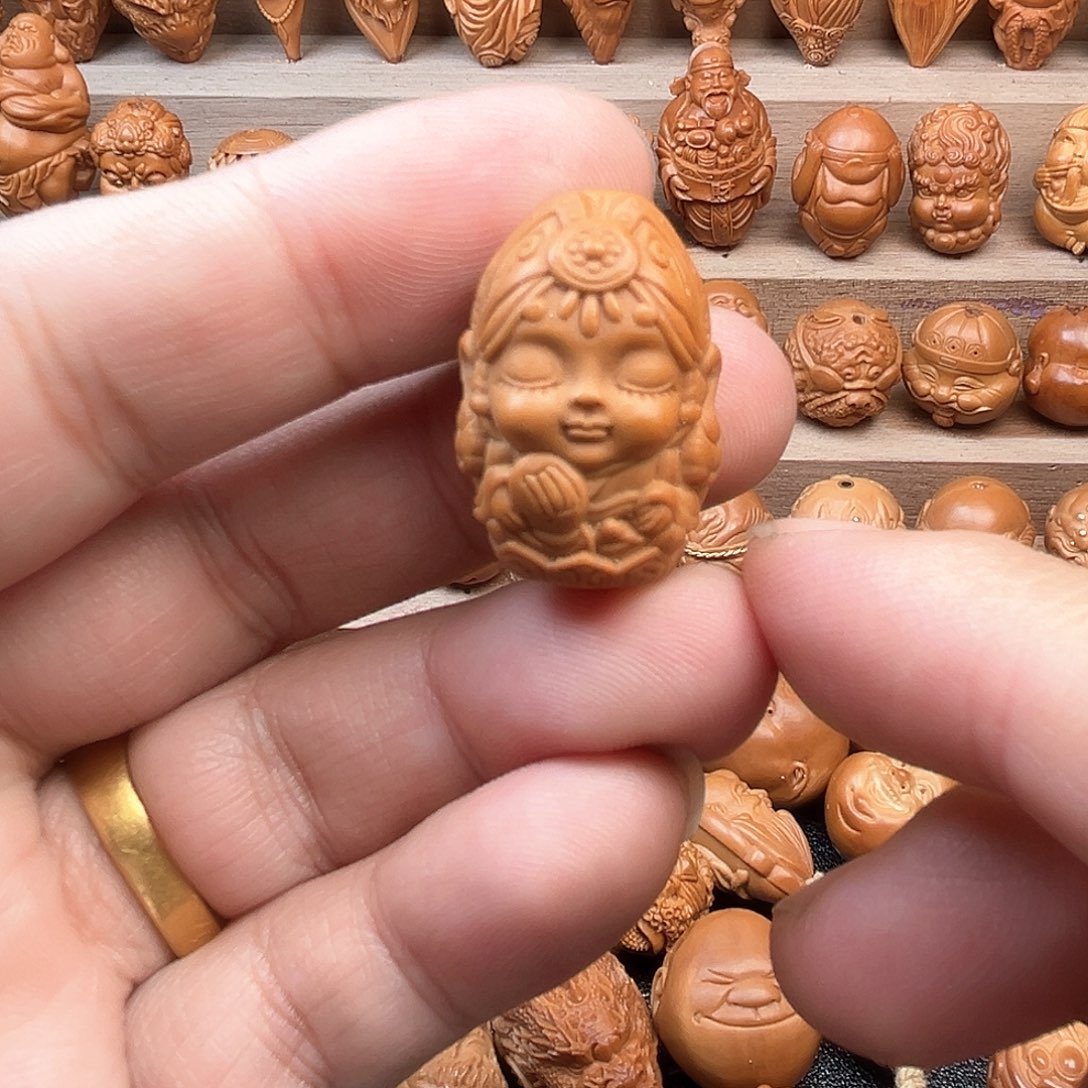 橄榄核吊坠18拉姆福利