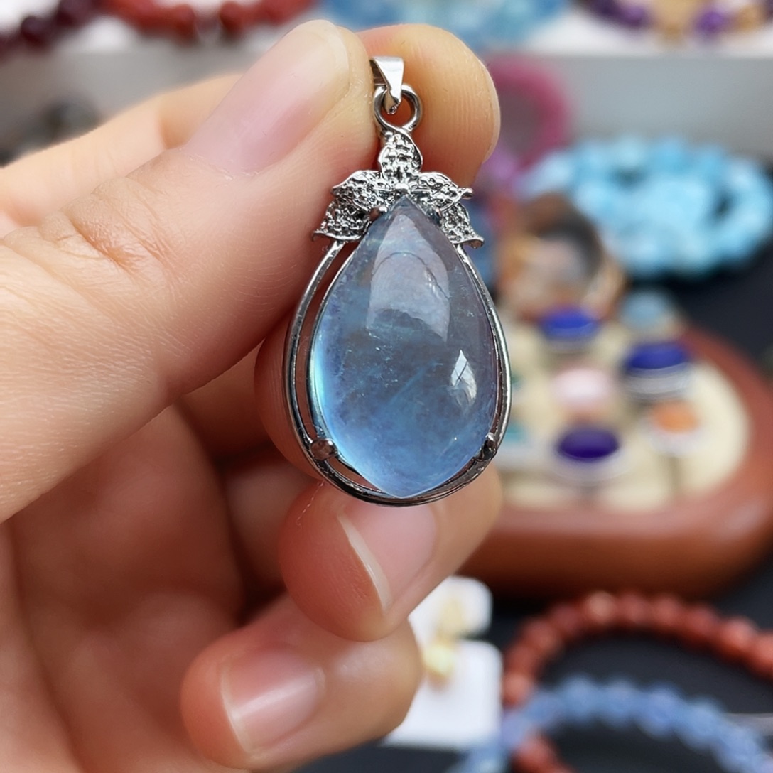 手链烟晶银S925镶嵌