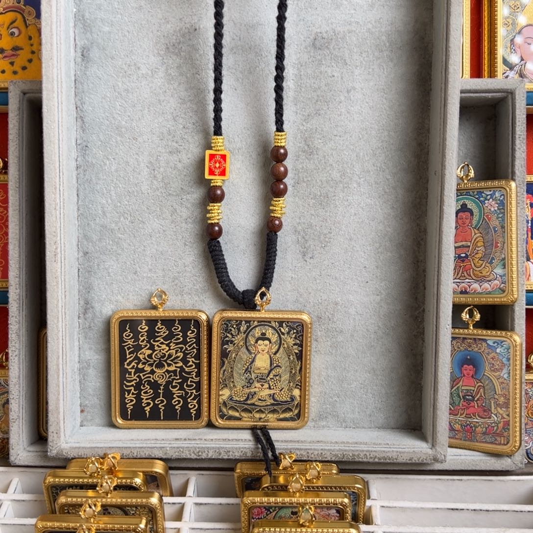 辛***弦吊坠双面 阿弥 五条 吊坠