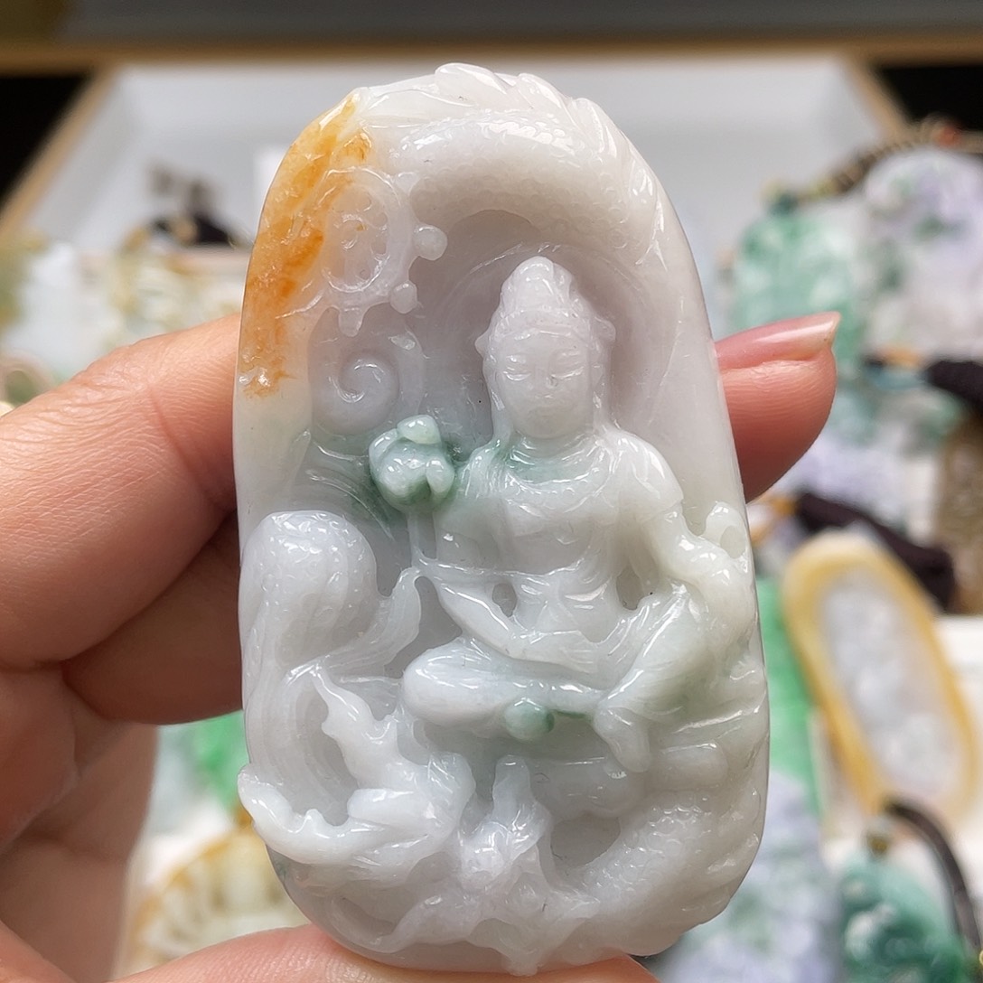 翡翠吊坠(不含链)未镶嵌