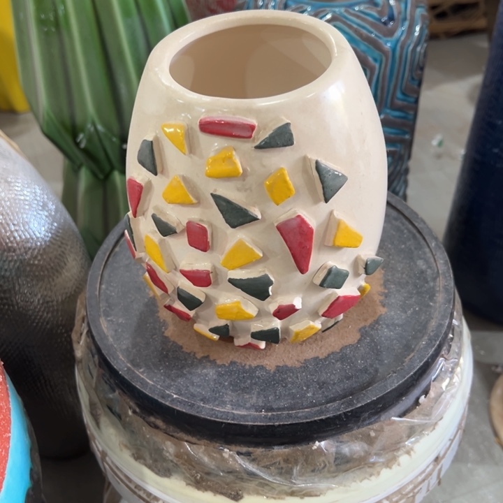 陶瓷花瓶摆件外贸出口微瑕捡漏