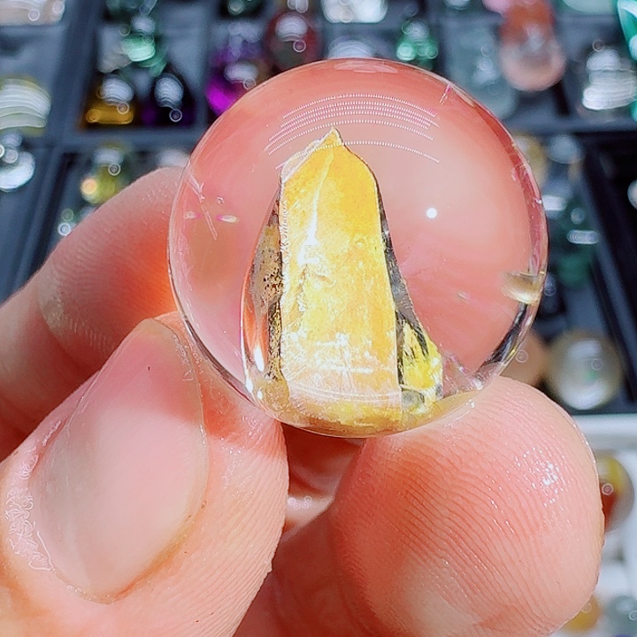 水晶未镶嵌珠宝半成品