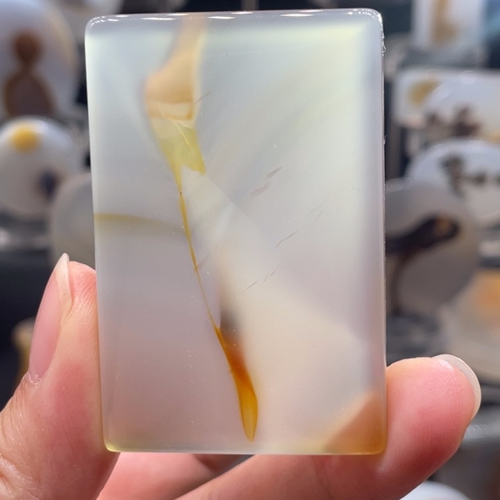 玛瑙/玉髓合金颈饰