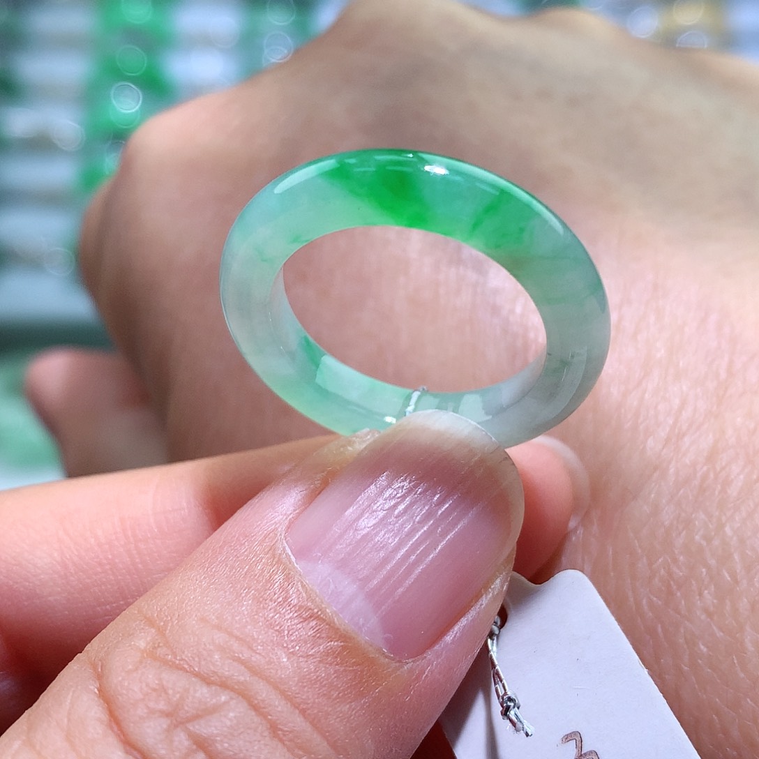 翡翠戒指未镶嵌13号