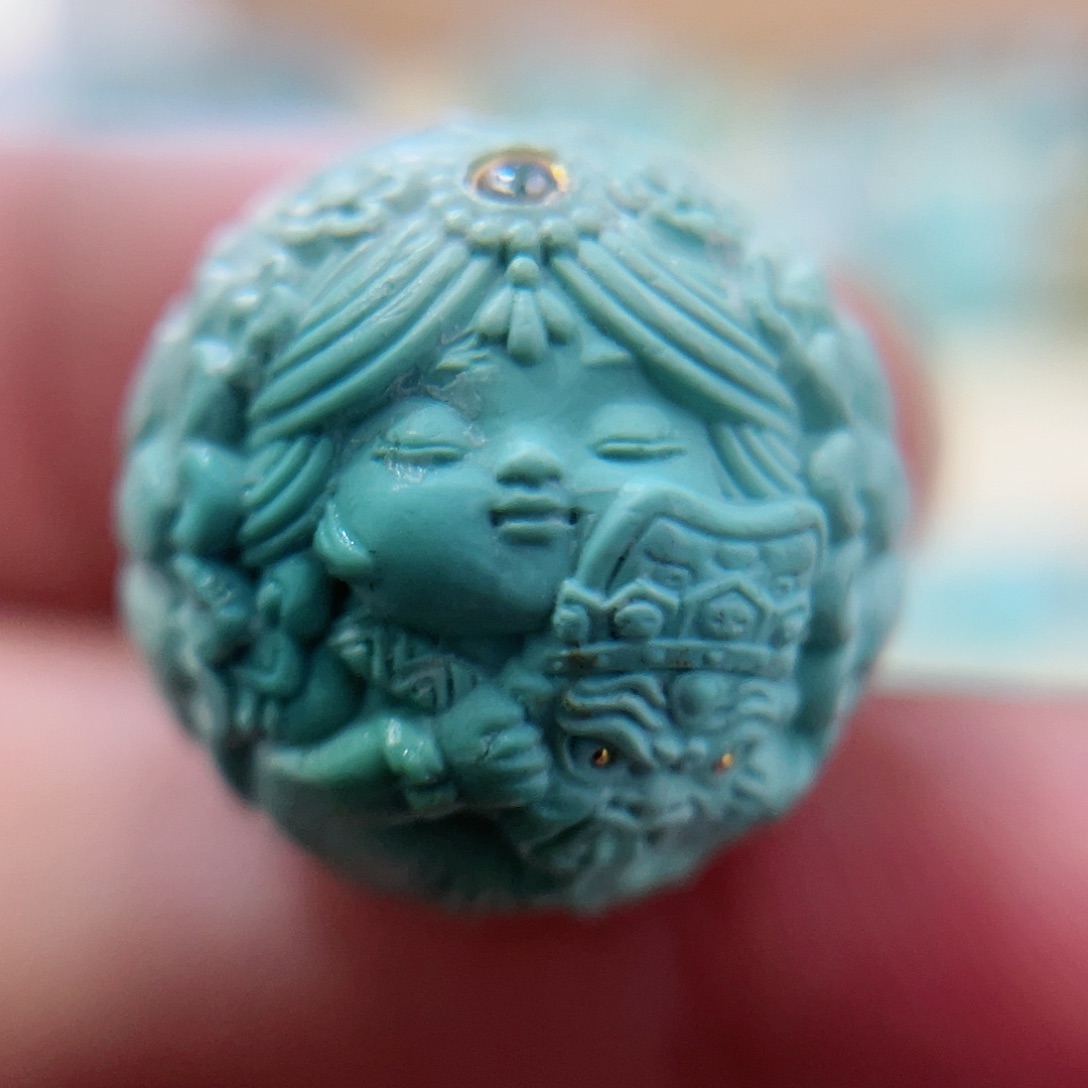 绿松石配饰未镶嵌