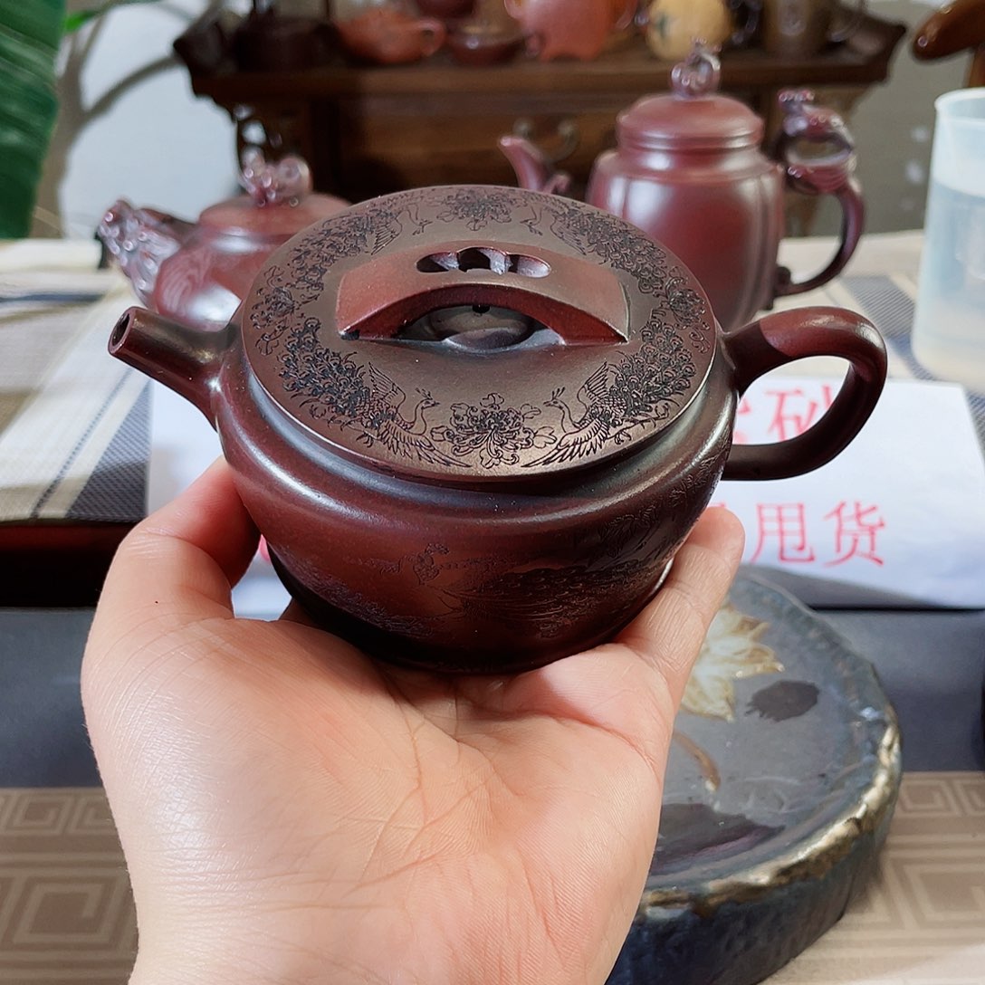 紫砂茶壶哈哈哈哈真的是