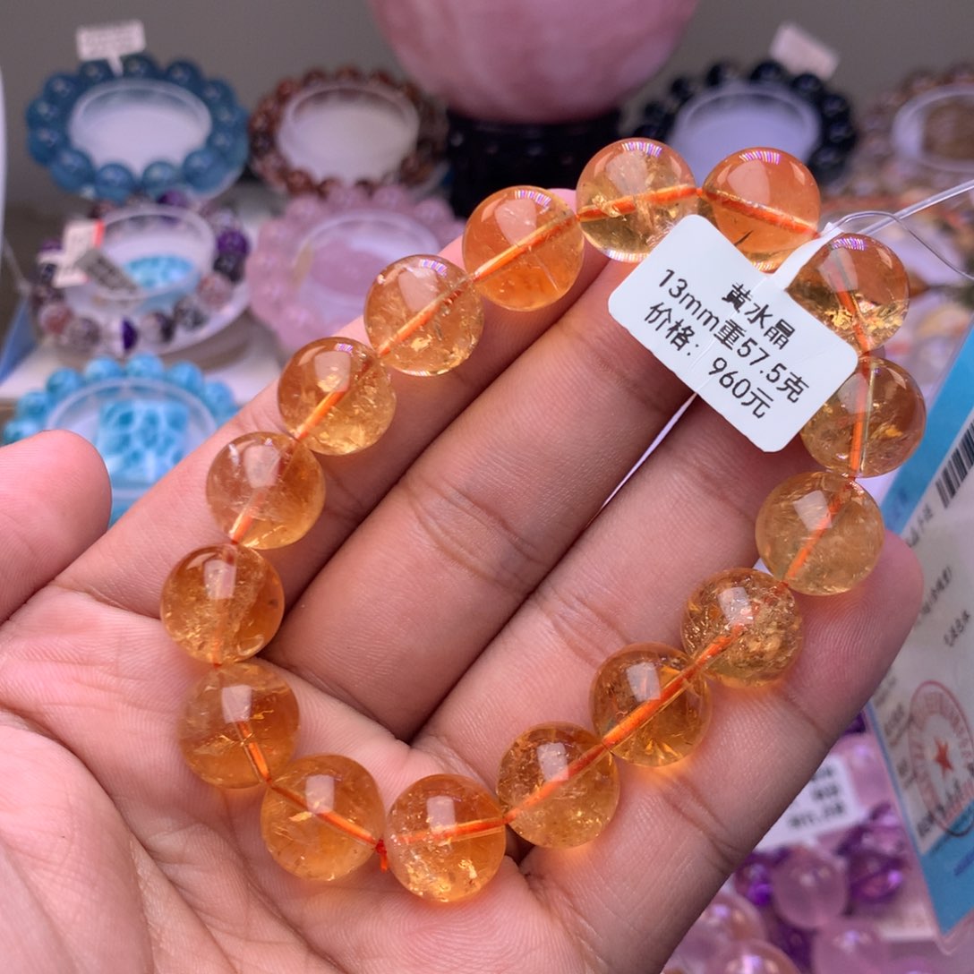 水晶手链未镶嵌木*丫