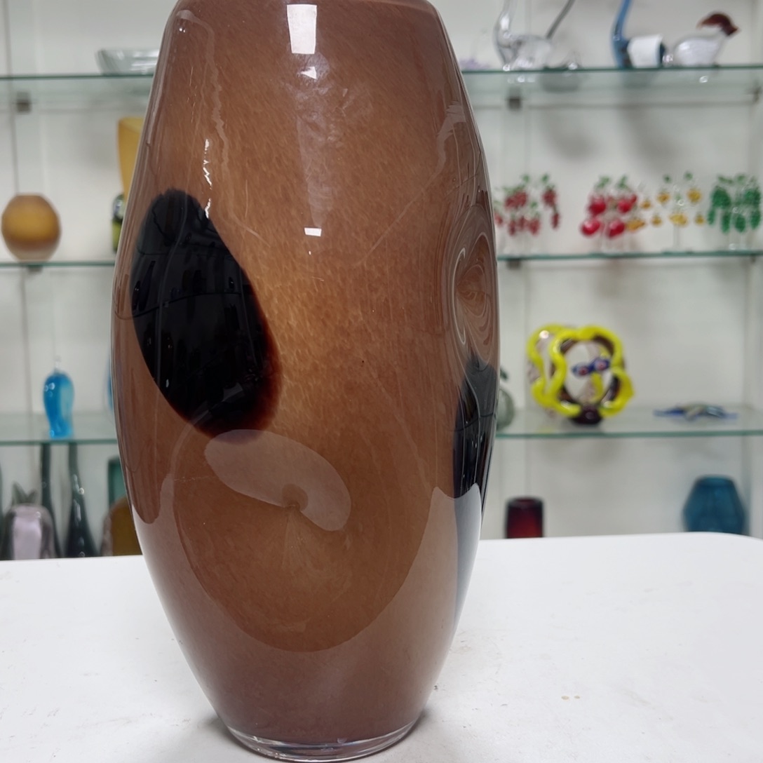 高 35 轻奢琉璃花器福利正常手工痕迹