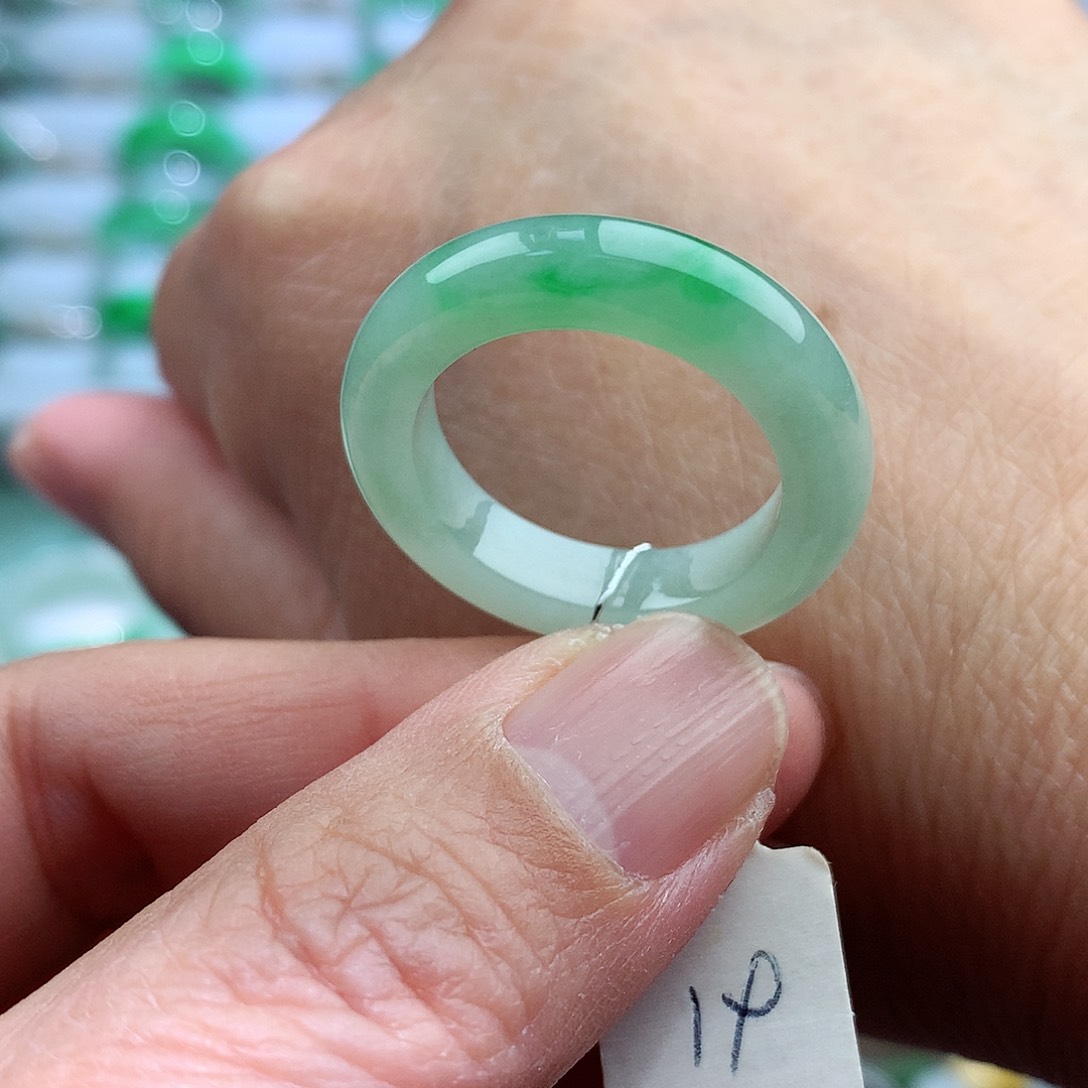 未镶嵌戒指翡翠19号