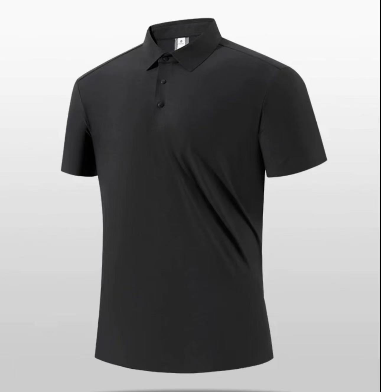 专属 两棵树【渠道专供】男女冰丝百搭短袖高档新款polo衫