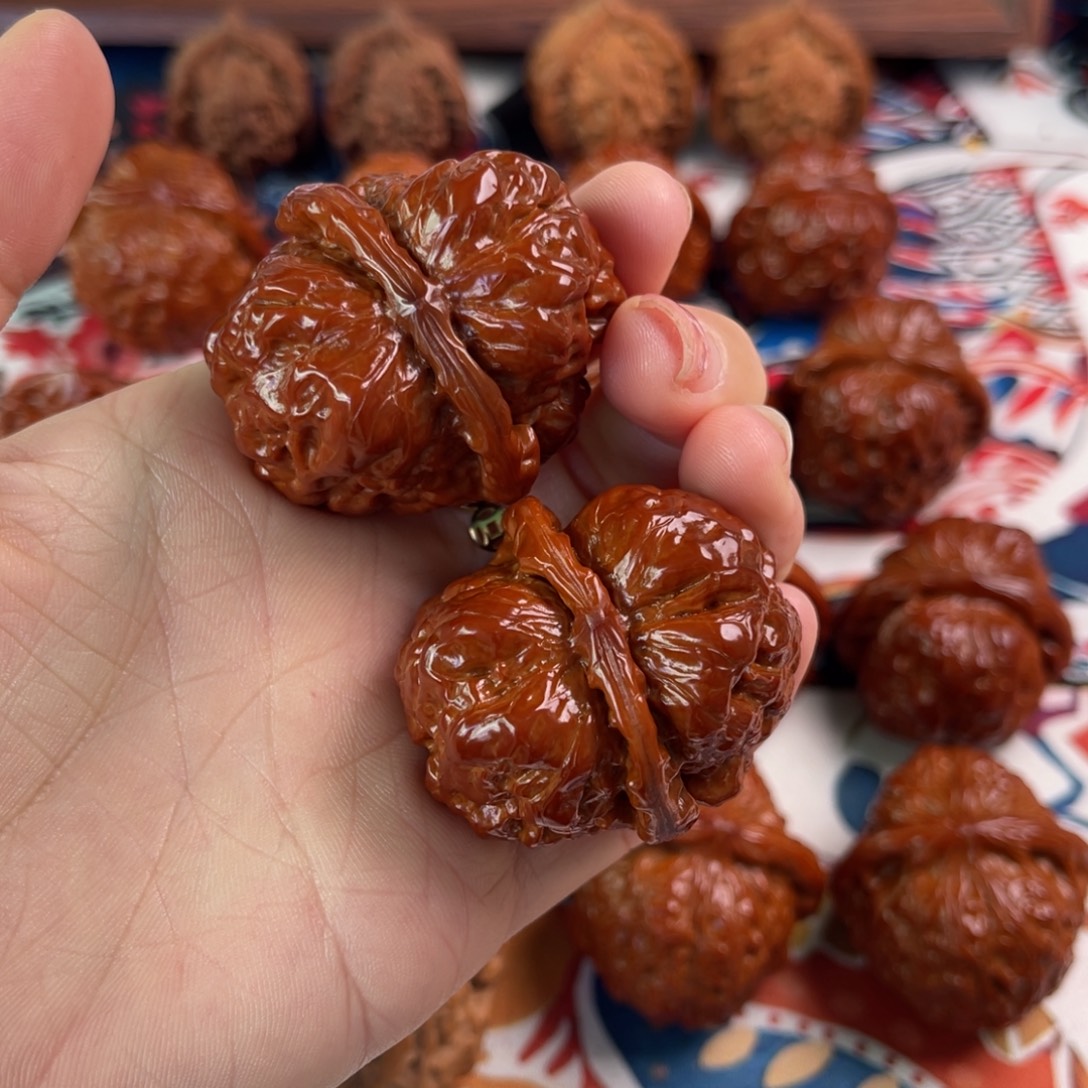 吊坠文玩核桃蛤蟆头38+