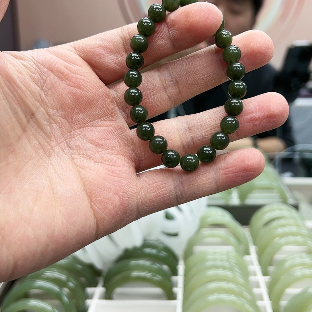 和田玉手串未镶嵌