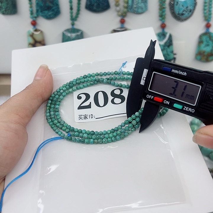 绿松石颈饰未镶嵌