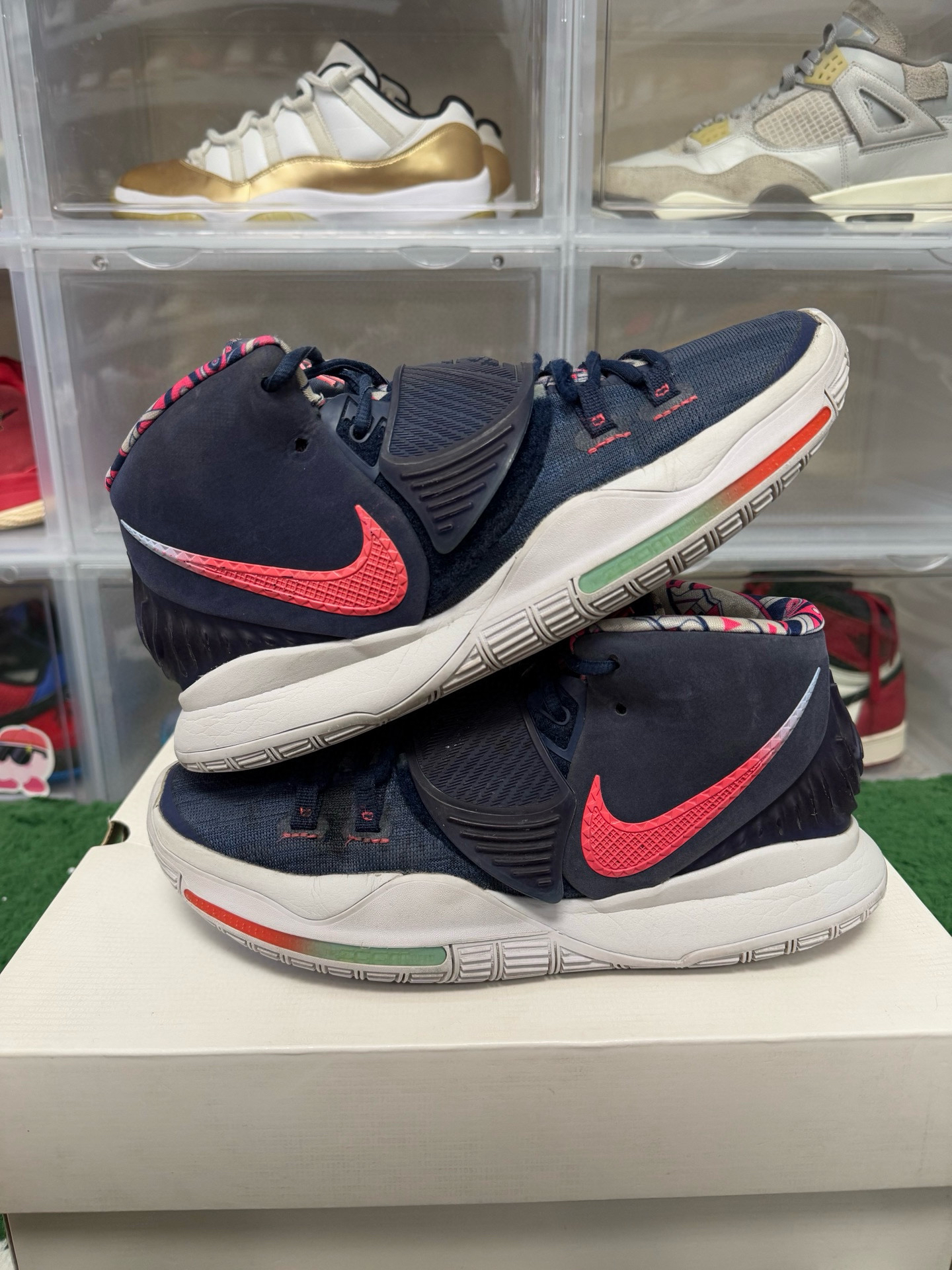 90新 maje 42码/欧文6扑克牌篮球鞋/二手正品