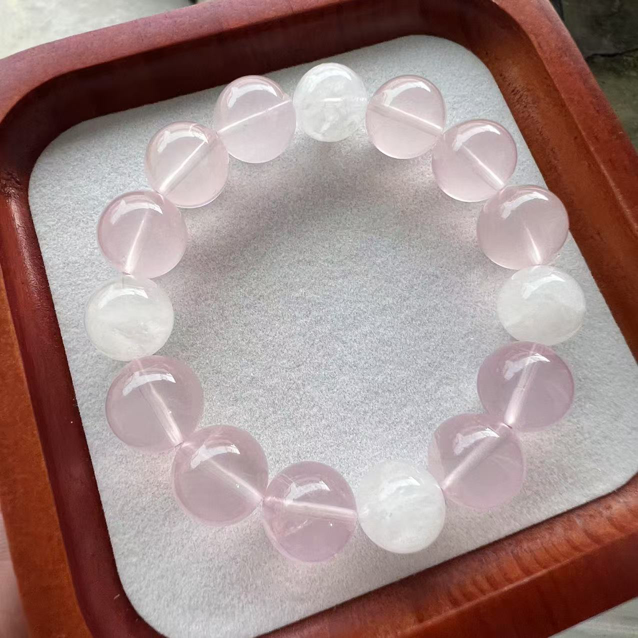 【朱珠同款】天然彩多宝单圈手串-Y469多样性发其