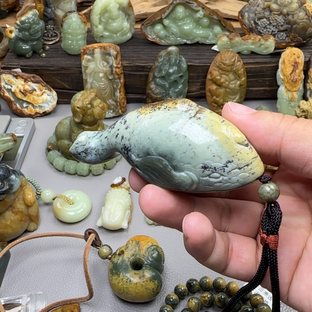 用***0岫岩河磨玉（透闪石质玉）未镶嵌珠宝奇石