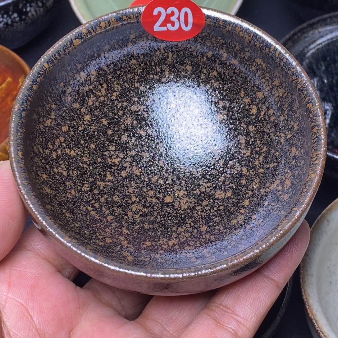 茶盏山下乾龙窑柴烧茶盏