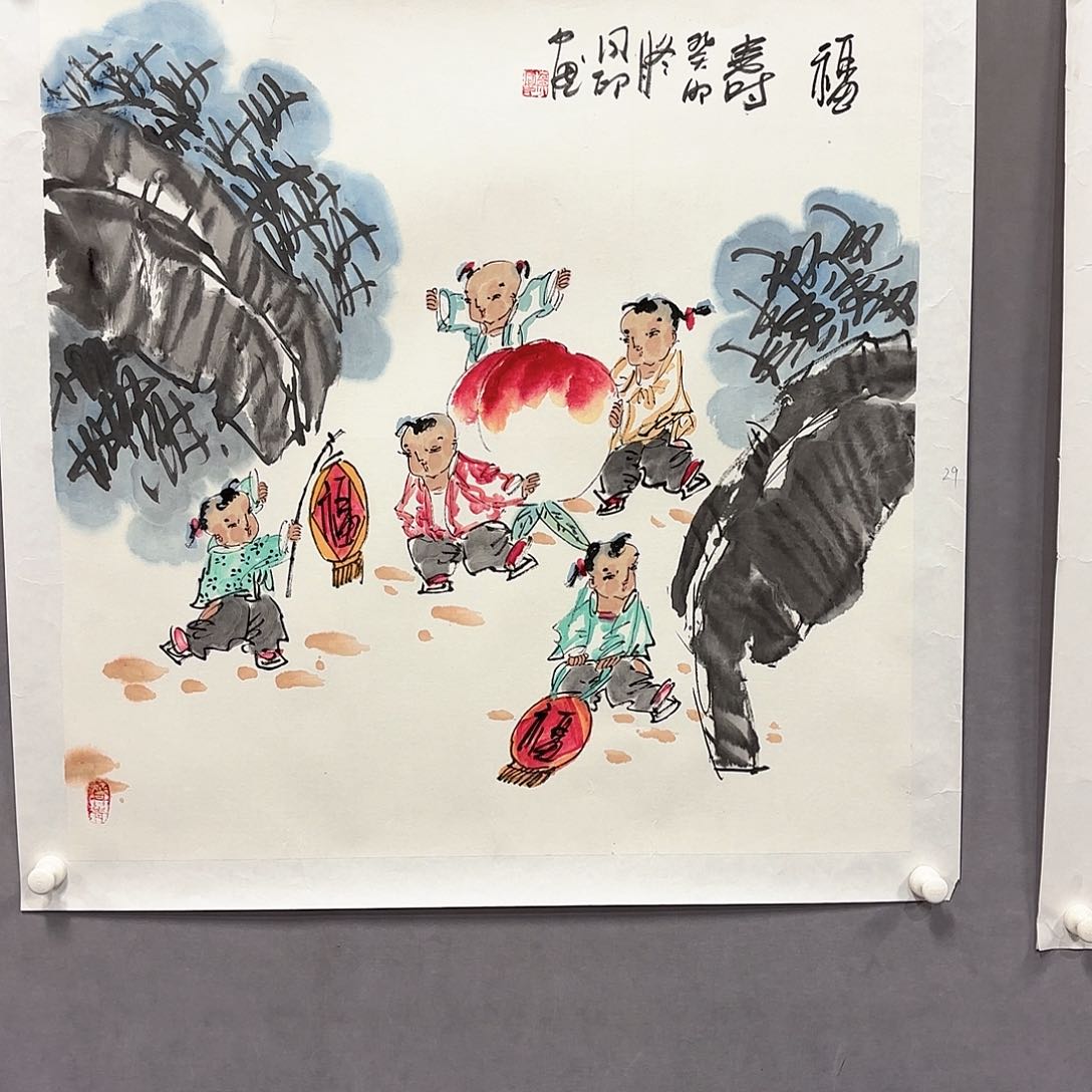 国画国画纯手绘作品请放心去藏