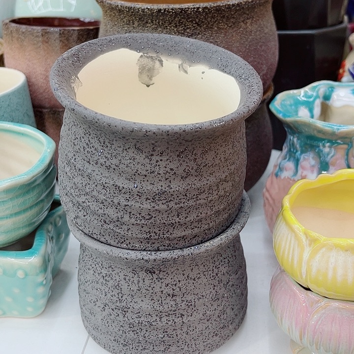 有孔.多肉陶瓷花盆！