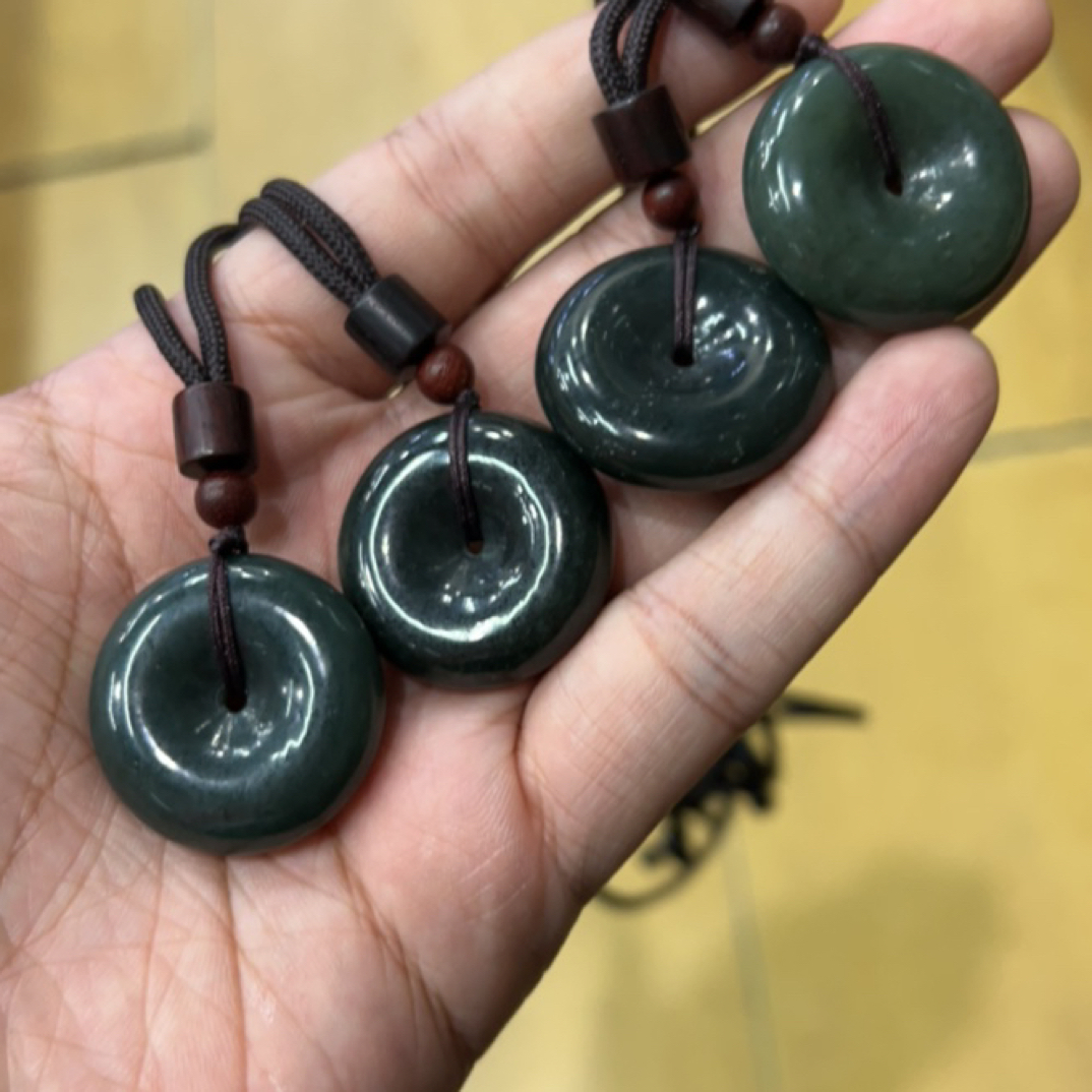 和田玉平安扣商品多样性随机发其一