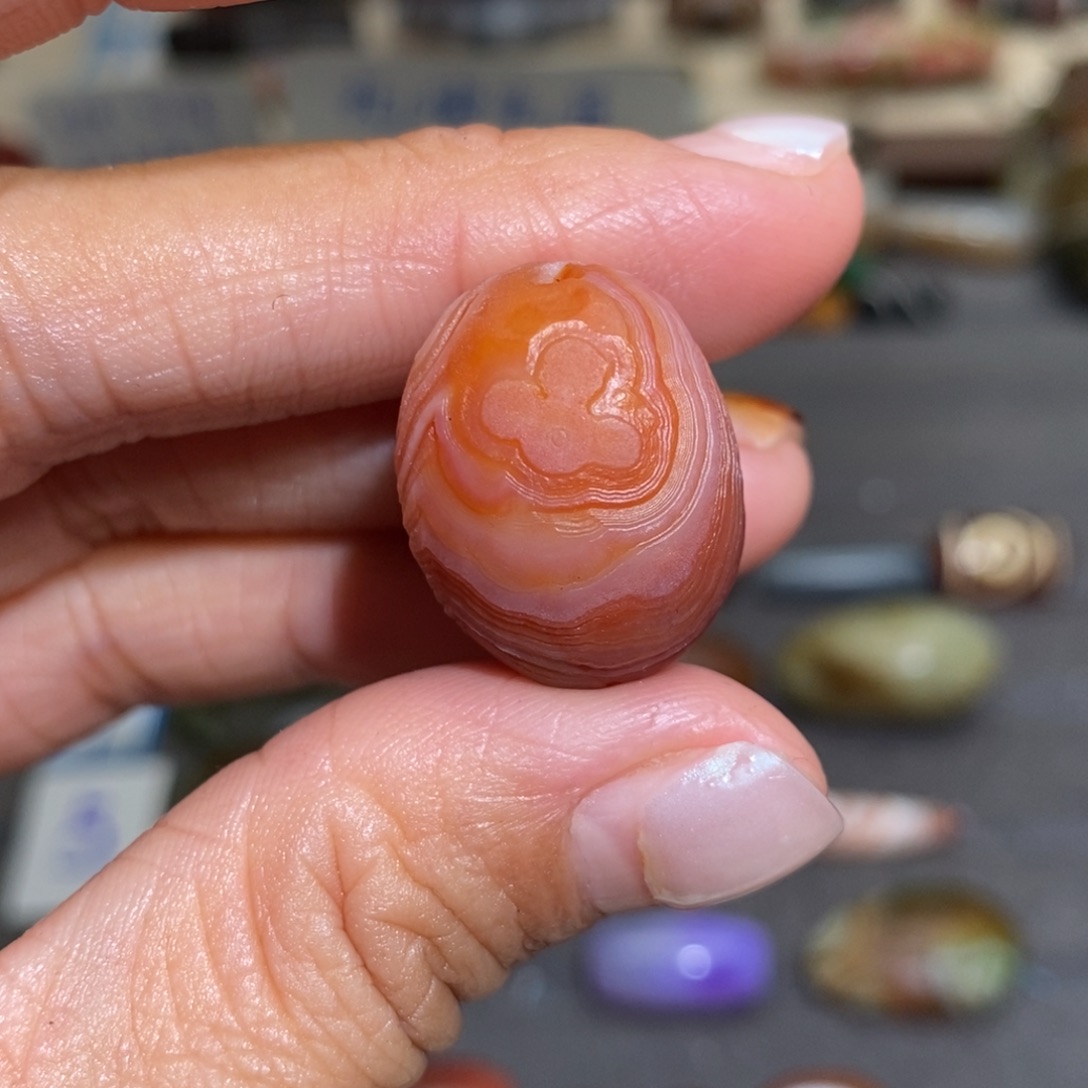 小***。玛瑙/玉髓合金手链