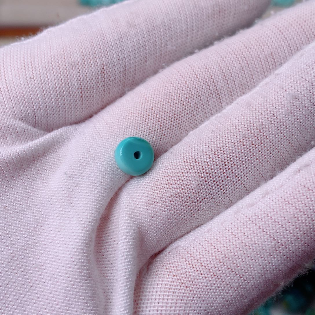 绿松石绿松石配珠未镶嵌枫