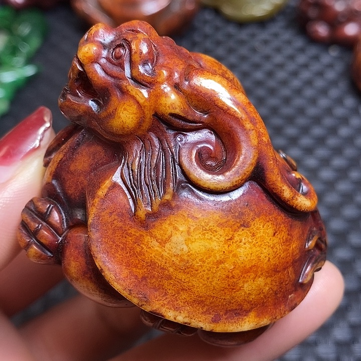 紫金钵盂菩提吊坠