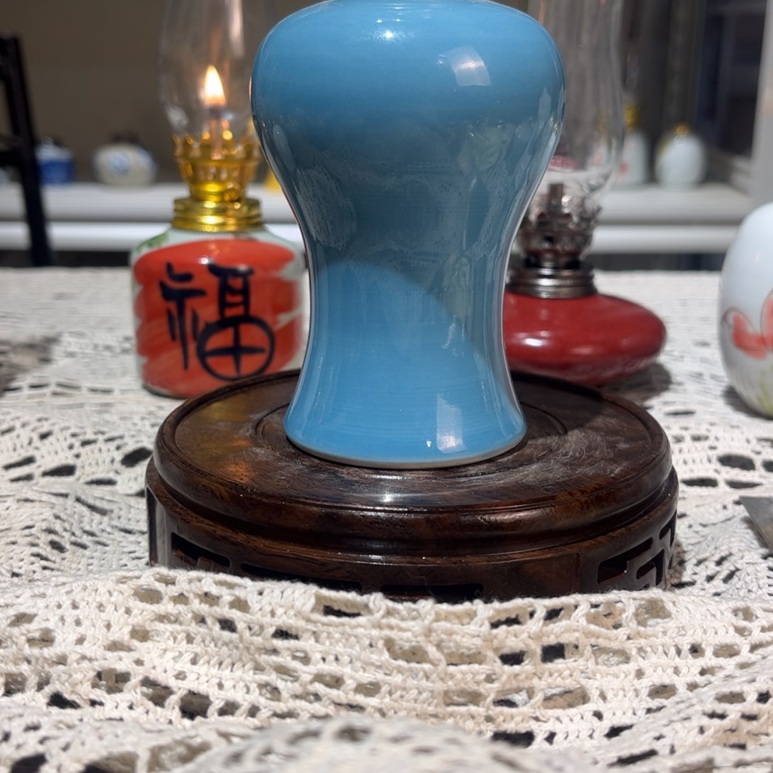 摆件景德镇手工陶瓷香薰灯