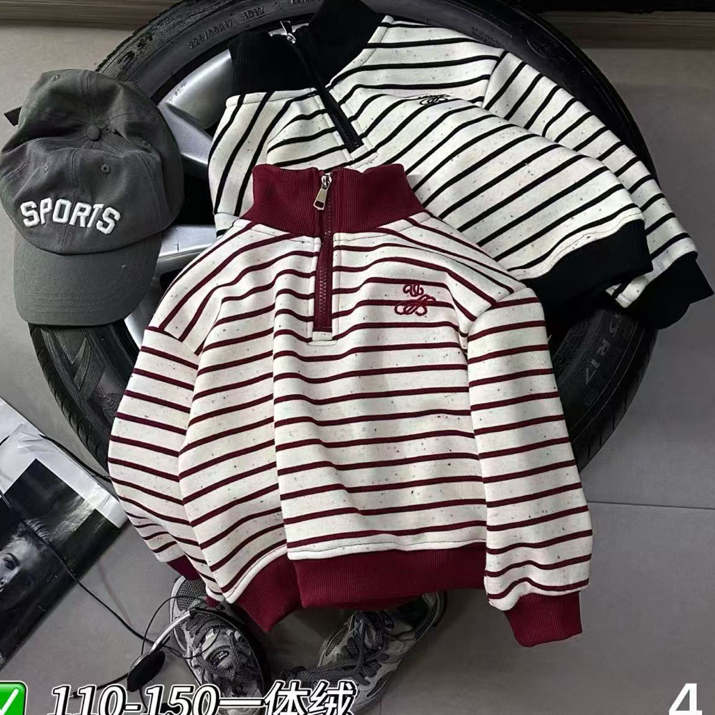 88932秋冬新款男童加绒卫衣