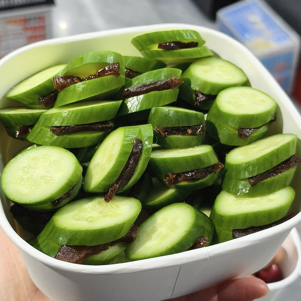 果切水果黄瓜夹乌梅300-600克