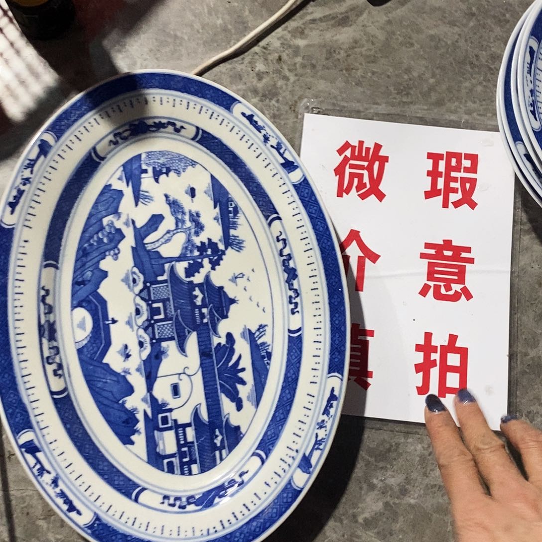 摆件陶景德镇陶瓷32公分