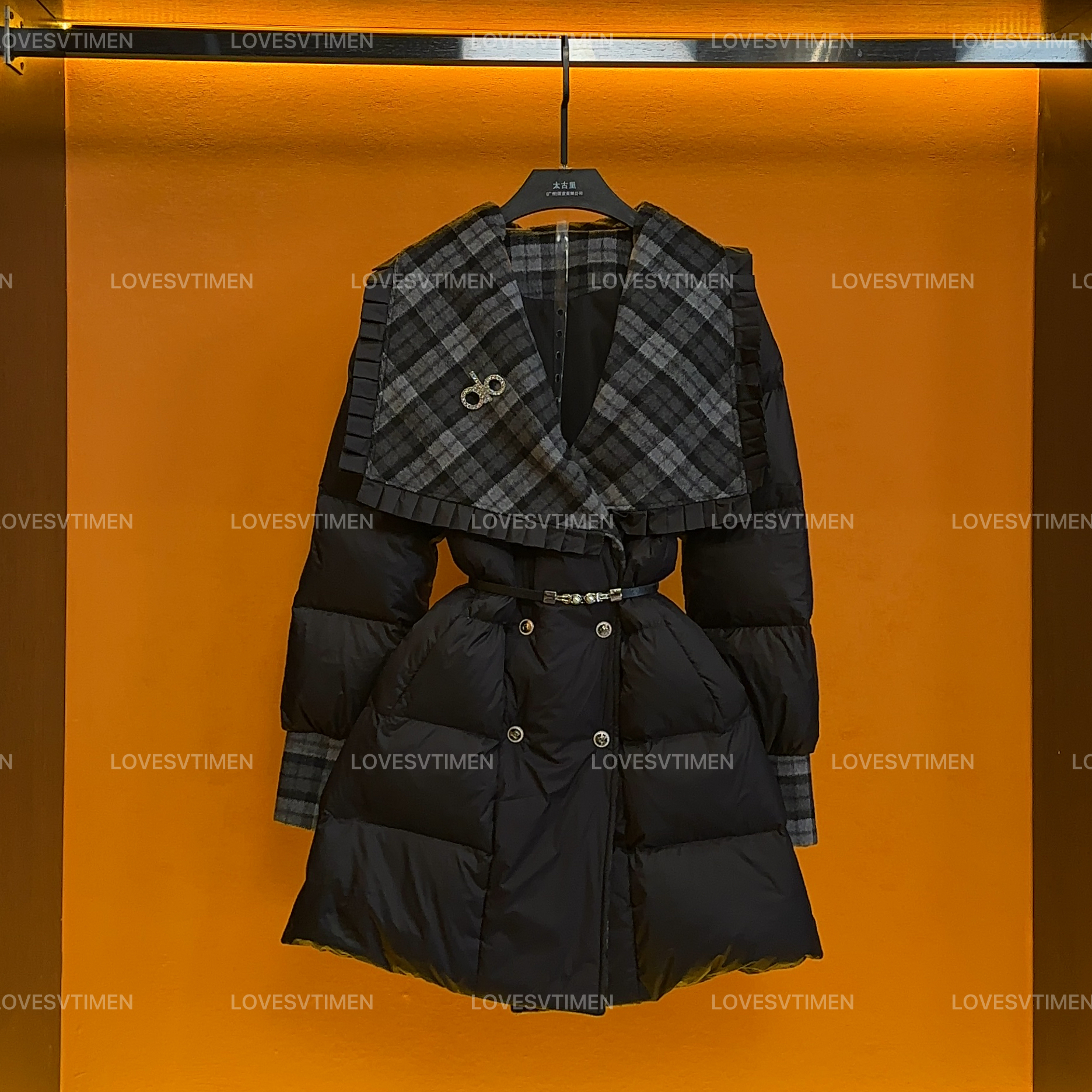 【宠粉价】冬季新款设计师轻奢气质羽绒服小香风羊毛外套CO-492