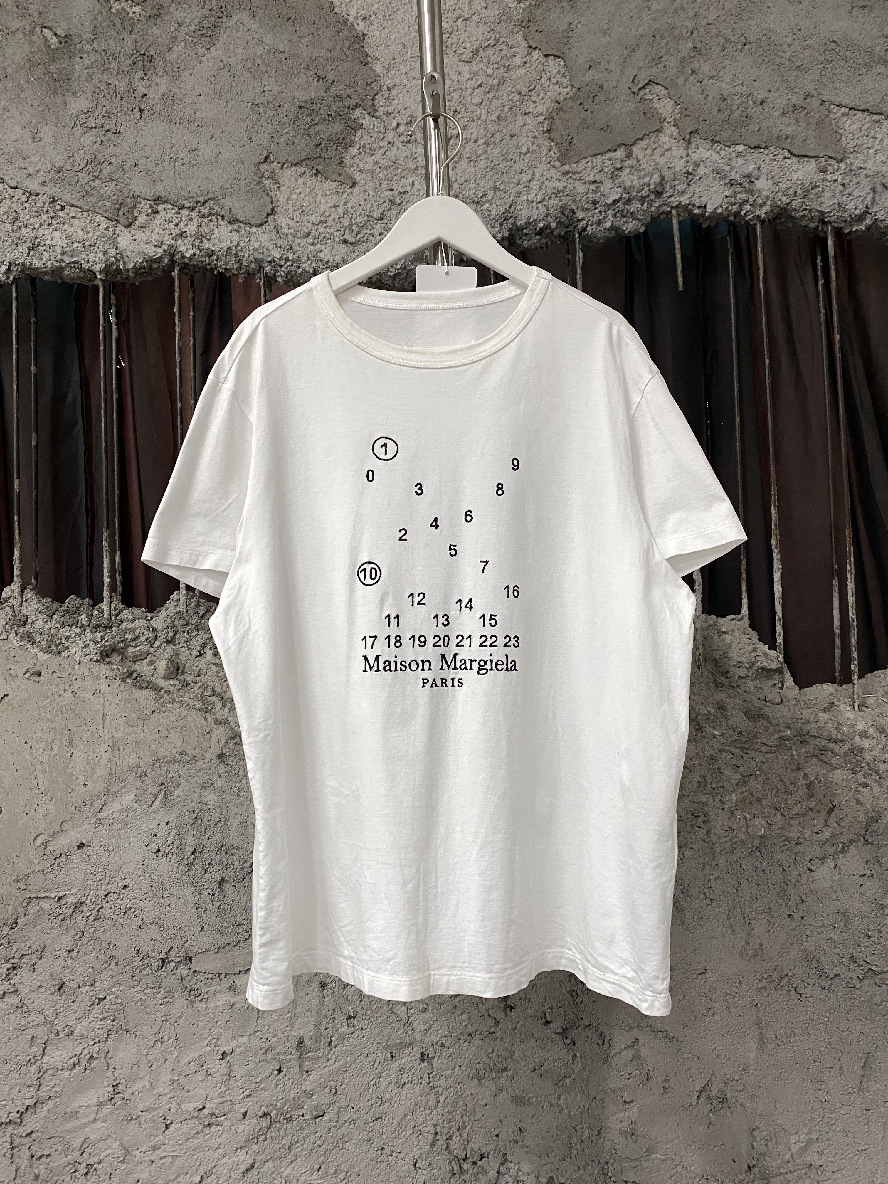 99新 Maison Margiela/梅森马吉拉 短袖/m码 瑕疵图三