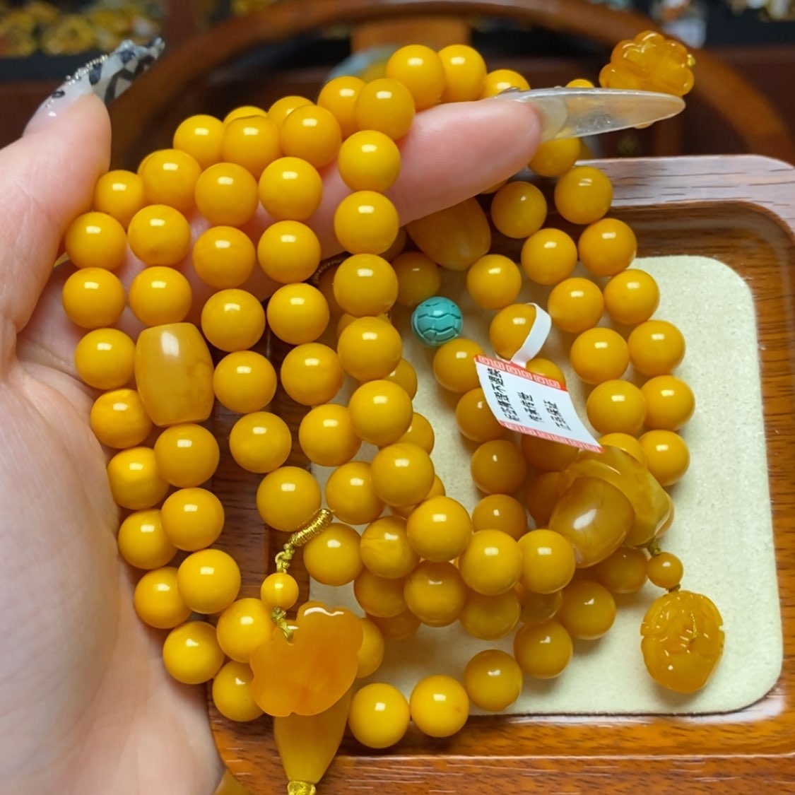 【闪购商品】蜜蜡手链未镶嵌手串