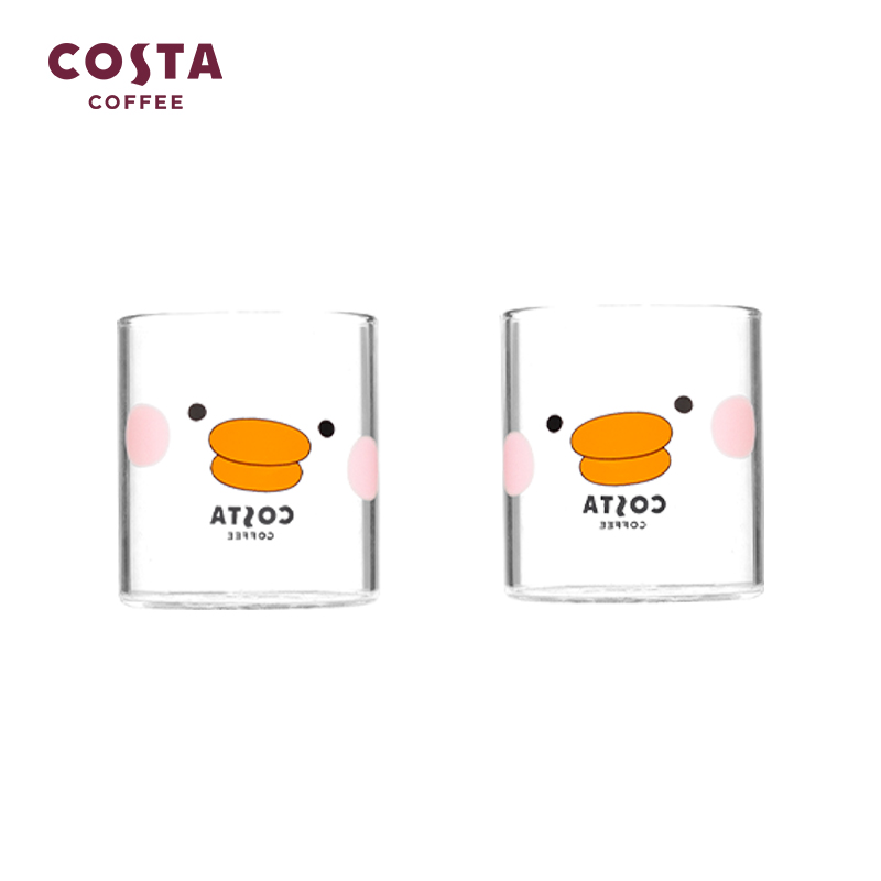 COSTA鸭鸭冷水玻璃对杯