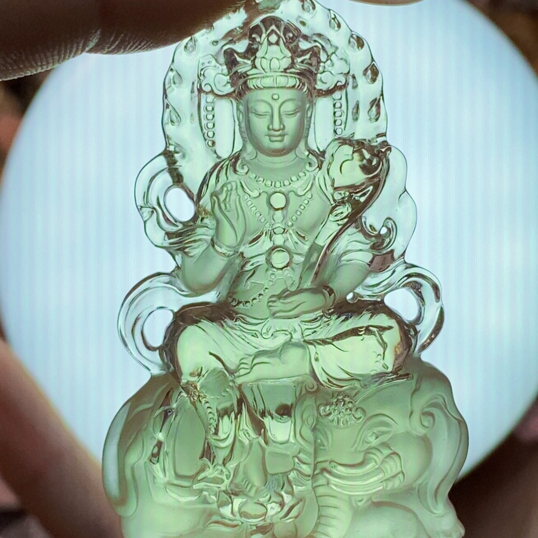 水晶颈饰未镶嵌?*Y吊坠