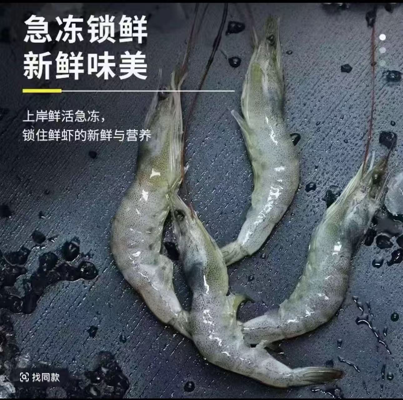 新鲜海水 小白虾 顺丰冷链鲜活速冻发货5斤
