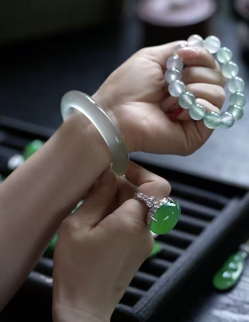 非金属珐琅手镯 时尚百搭美人镯