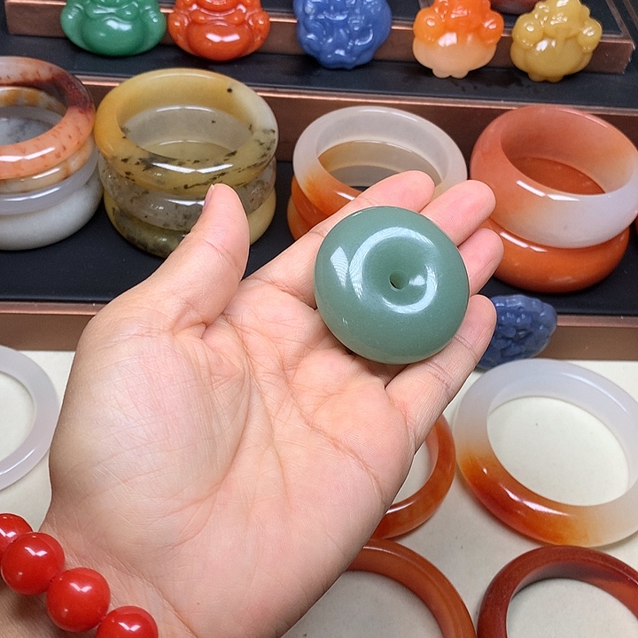 石英质玉未镶嵌手串