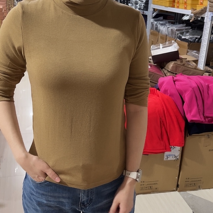 4156羊毛打底咖色170尺码135斤以内