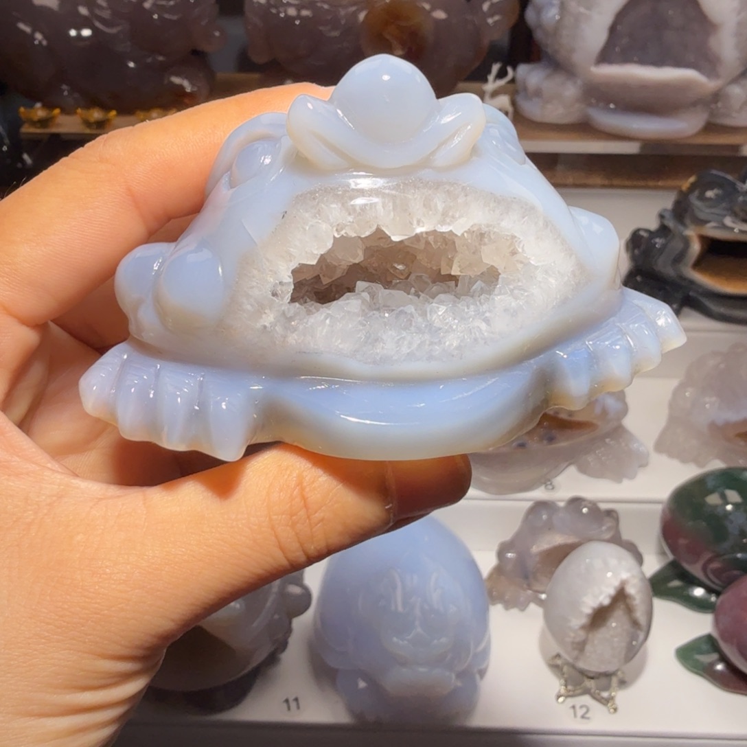 番***清玛瑙/玉髓未镶嵌摆件