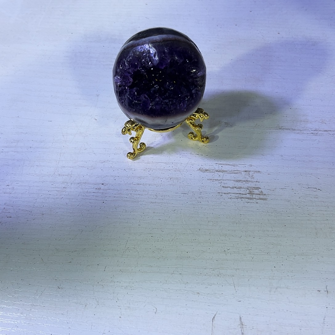 有***钱未镶嵌大型摆件（非配饰）紫晶桃子