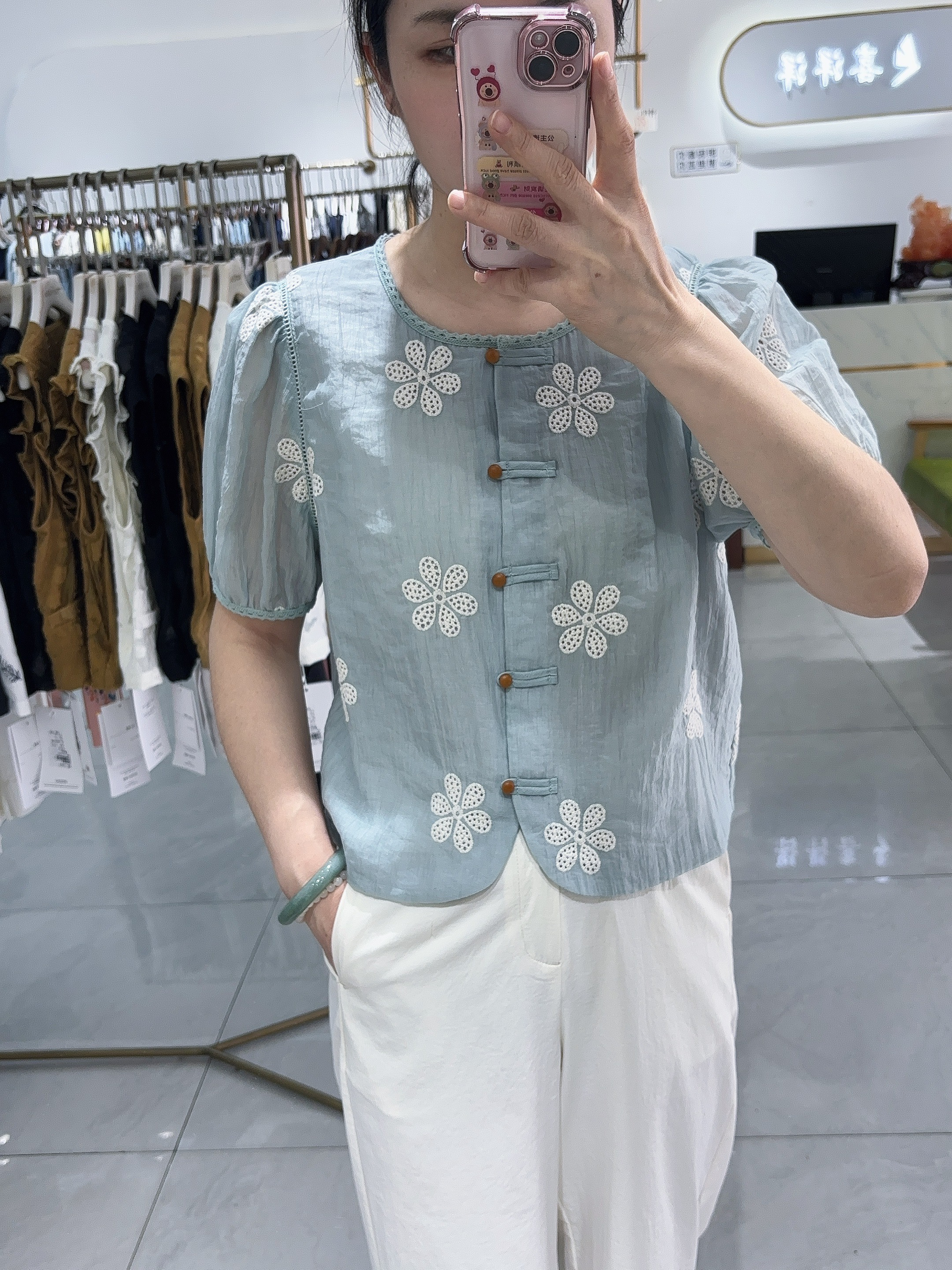 福利款雪纺衬衣88176