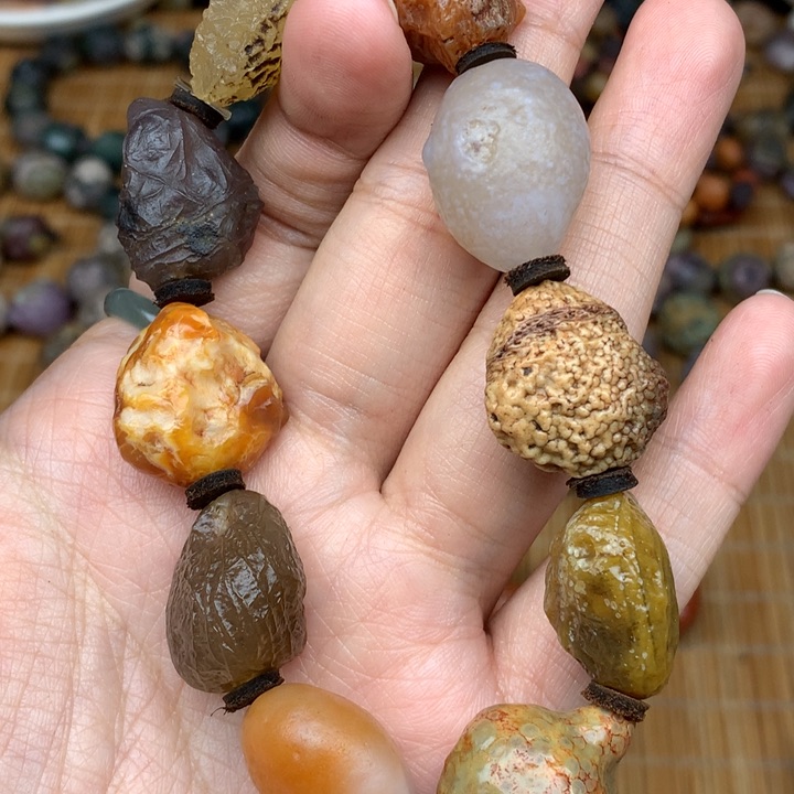 玛瑙/玉髓珠宝半成品未镶嵌