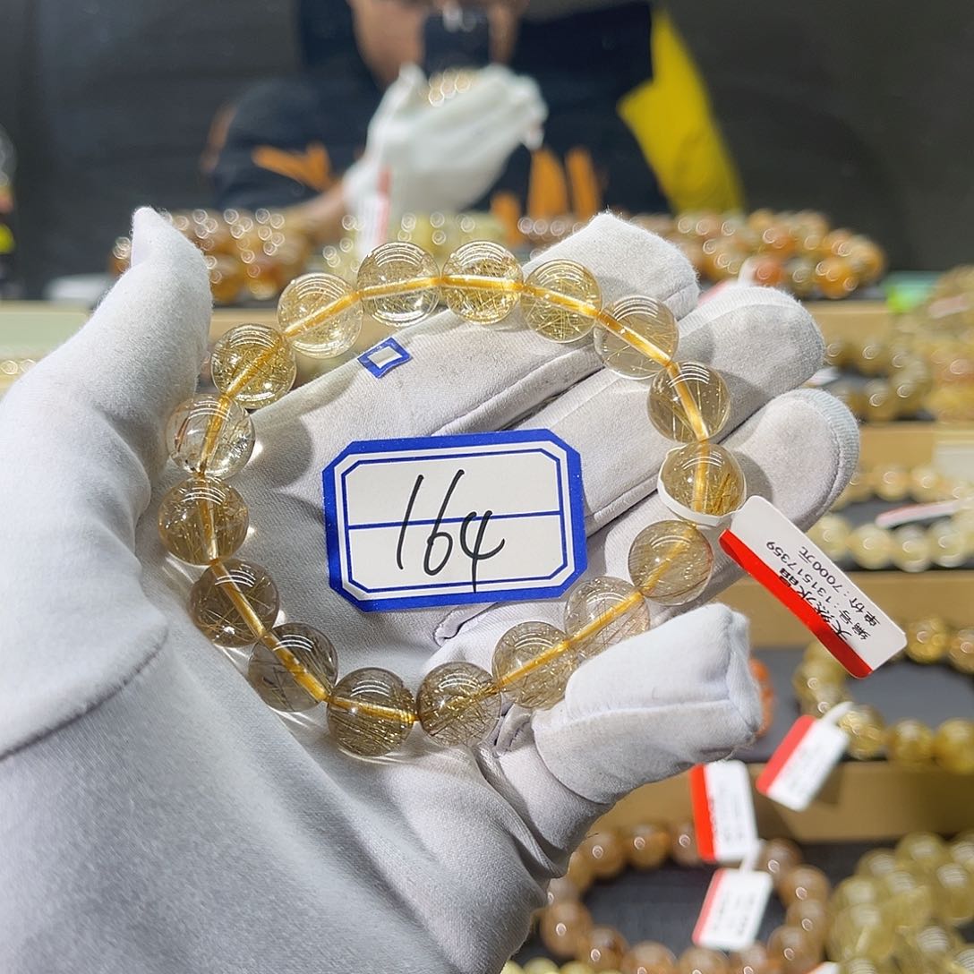 水晶手链未镶嵌麦*琪晶莹剔透