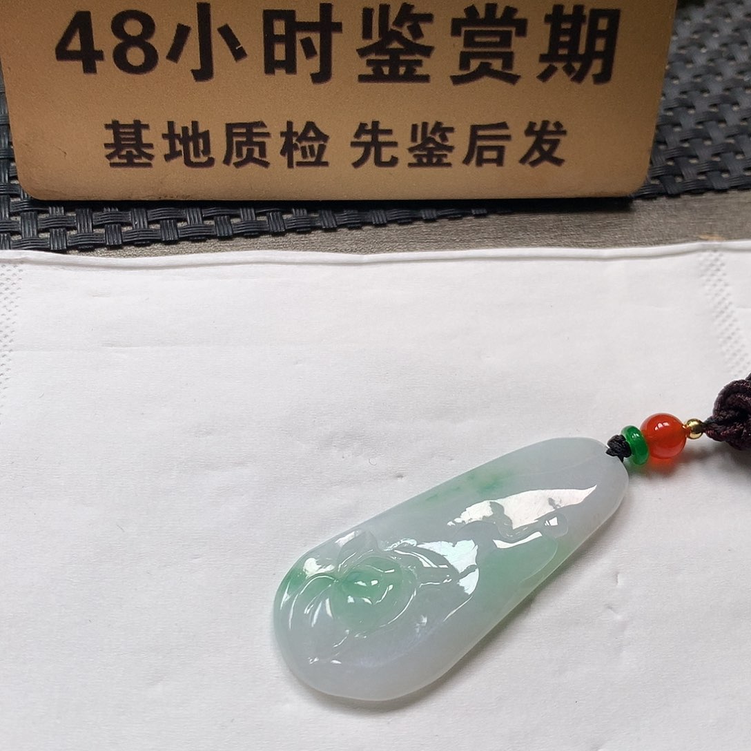 颈饰未镶嵌翡翠悟道