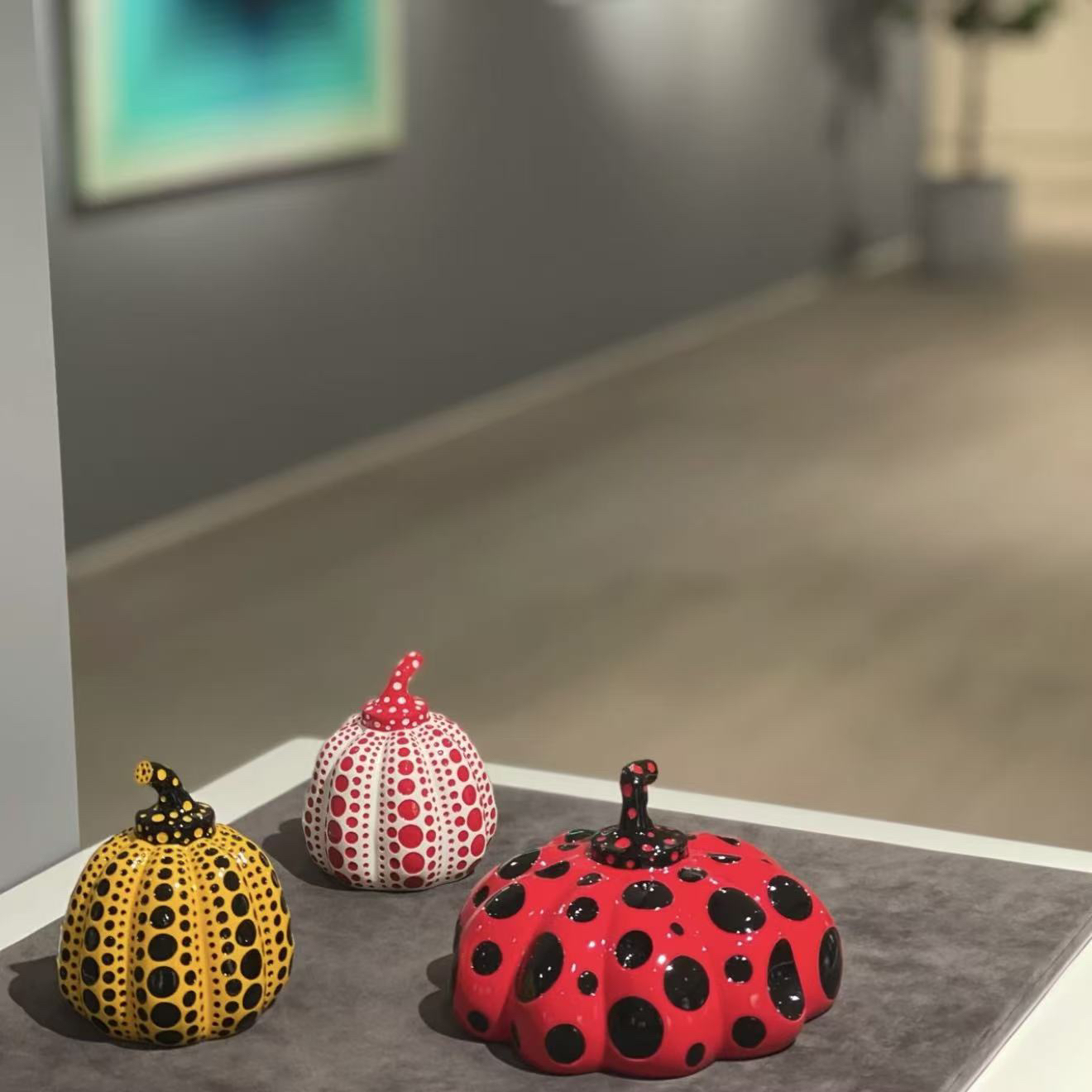 草间弥生 南瓜 潮玩