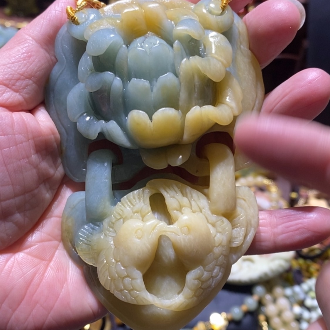 【闪购商品】岫玉毛衣链未镶嵌