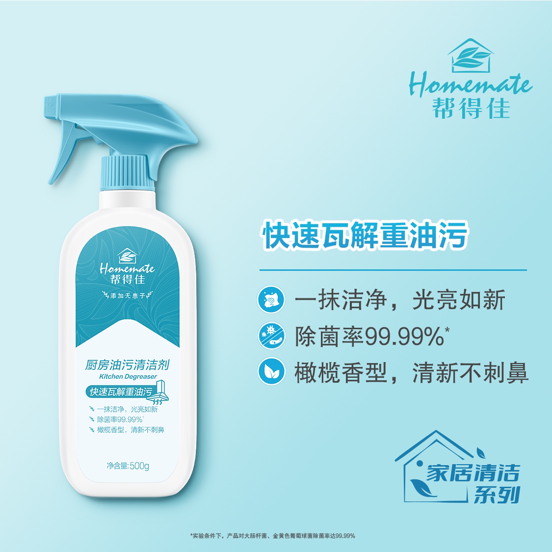 （官方正品）帮得佳厨房油污清洁剂